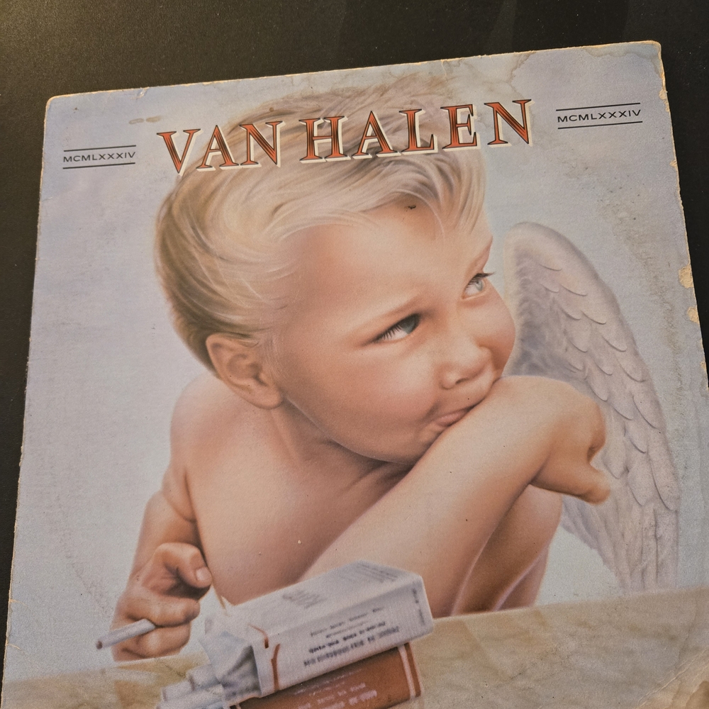 "1984" Van Halen Vinyl Record - Baby Cover